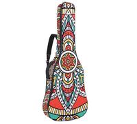 Eslifey Bolsa para guitarra acústica, diseño de sandías pintadas en rojo, correa ajustable para el hombro, funda para guitarra de 40, 41, 42 pulgadas, Multicolor 3, 42.9x16.9x4.7 in, Organizador de