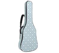 Eslifey Bolsa para guitarra acústica, diseño de sandías pintadas en rojo, correa ajustable para el hombro, funda para guitarra de 40, 41, 42 pulgadas, Multicolor 7, 42.9x16.9x4.7 in, Organizador de