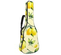 Eslifey Bolsa para guitarra acústica, diseño de sandías pintadas en rojo, correa ajustable para el hombro, funda para guitarra de 40, 41, 42 pulgadas, Multicolor 6, 42.9x16.9x4.7 in, Organizador de