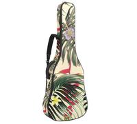 Eslifey Bolsa para guitarra acústica, estilo vintage, ancla del viejo mundo, brújula, correa ajustable para el hombro, funda para guitarra de 40, 41, 42 pulgadas, Multicolor 3, 42.9x16.9x4.7 in,
