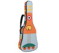 Eslifey Bolsa para guitarra acústica, Pentecostés, domingo Santo, paloma, correa de hombro ajustable, funda para guitarra de 40, 41, 42 pulgadas, Multicolor 10, 42.9x16.9x4.7 in, Organizador de bolsas