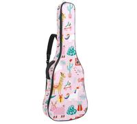 Eslifey Bolsa para guitarra acústica, Pentecostés, domingo Santo, paloma, correa de hombro ajustable, funda para guitarra de 40, 41, 42 pulgadas, Multicolor 9, 42.9x16.9x4.7 in, Organizador de bolsas