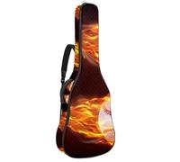 Eslifey Bolsa para guitarra acústica, Pentecostés, domingo Santo, paloma, correa de hombro ajustable, funda para guitarra de 40, 41, 42 pulgadas, Multicolor 2, 42.9x16.9x4.7 in, Organizador de bolsas