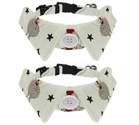 Eslifey Collar de perro con pajarita, collar de esmoquin formal ajustable para perro con collar de camisa extraíble, collares de gato para mascotas pequeñas, pollo divertido I Belive I Can Fly