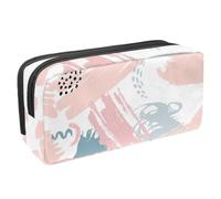 Eslifey Estuche para lápices, bonito diseño de pájaros pavo real, cola verde, gran capacidad, bolsa para bolígrafos de papelería, Multicolor 9, 2.3x8.2x3.9in/6x21x10cm, Estuche de belleza