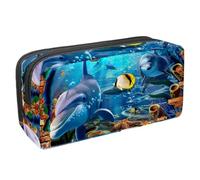 Eslifey Estuche para lápices, diseño de alas de ángel con música de gran capacidad, Multicolor 10, 2.3x8.2x3.9in/6x21x10cm, Estuche de belleza