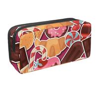 Eslifey Estuche para lápices, diseño de ángel de dibujos animados, color rosa, gran capacidad, bolsa para bolígrafos de papelería, Multicolor 5, 2.3x8.2x3.9in/6x21x10cm, Estuche de belleza