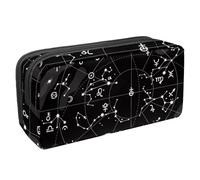 Eslifey Estuche para lápices, diseño de ángel de dibujos animados, color rosa, gran capacidad, bolsa para bolígrafos de papelería, Multicolor 3, 2.3x8.2x3.9in/6x21x10cm, Estuche de belleza