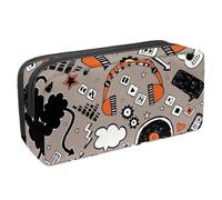 Eslifey Estuche para lápices, diseño de ángel de dibujos animados, color rosa, gran capacidad, bolsa para bolígrafos de papelería, Multicolor 6, 2.3x8.2x3.9in/6x21x10cm, Estuche de belleza