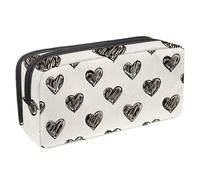 Eslifey Estuche para lápices, diseño de animales de dibujos animados, diseño de árbol de dinosaurios de gran capacidad, bolsa para bolígrafos de papelería, Multicolor 6, 2.3x8.2x3.9in/6x21x10cm,