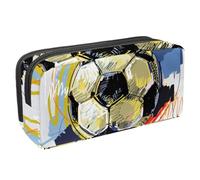 Eslifey Estuche para lápices, diseño de cono de pino de gran capacidad, bolsa para bolígrafos de papelería, Multicolor 8, 2.3x8.2x3.9in/6x21x10cm, Estuche de belleza