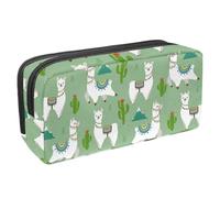 Eslifey Estuche para lápices, diseño de estrella de mar con ancla de rueda de mar rosa de gran capacidad, bolsa para lápices de papelería, Multicolor 4, 2.3x8.2x3.9in/6x21x10cm, Estuche de belleza