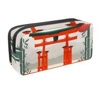 Eslifey Estuche para lápices, diseño de feliz cumpleaños en francés Joyeux Anniversaire, color rosa, gran capacidad, bolsa para lápices, Multicolor 7, 2.3x8.2x3.9in/6x21x10cm, Estuche de belleza