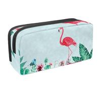 Eslifey Estuche para lápices, diseño de flores de pavo real, gran capacidad, bolsa para bolígrafos de papelería, Multicolor 5, 2.3x8.2x3.9in/6x21x10cm, Estuche de belleza