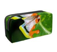 Eslifey Estuche para lápices, diseño de gato, ángel, mariposa, azul, gran capacidad, bolsa para lápices de papelería, Multicolor 2, 2.3x8.2x3.9in/6x21x10cm, Estuche de belleza