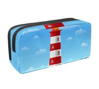 Eslifey Estuche para lápices, diseño de gato, ángel, mariposa, azul, gran capacidad, bolsa para lápices de papelería, Multicolor 7, 2.3x8.2x3.9in/6x21x10cm, Estuche de belleza