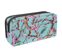 Eslifey Estuche para lápices, diseño de gato, ángel, mariposa, azul, gran capacidad, bolsa para lápices de papelería, Multicolor 3, 2.3x8.2x3.9in/6x21x10cm, Estuche de belleza