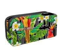 Eslifey Estuche para lápices, diseño de palabras artísticas italianas de gran capacidad, Multicolor 8, 2.3x8.2x3.9in/6x21x10cm, Estuche de belleza