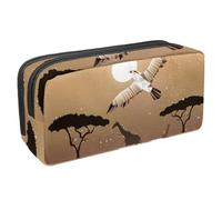 Eslifey Estuche para lápices, diseño de pavo real de gran capacidad, Multicolor 2, 2.3x8.2x3.9in/6x21x10cm, Estuche de belleza