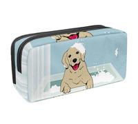 Eslifey Estuche para lápices, diseño de pavo real de gran capacidad, Multicolor 3, 2.3x8.2x3.9in/6x21x10cm, Estuche de belleza