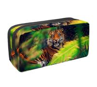 Eslifey Estuche para lápices, diseño de perro boxeador de gran capacidad, Multicolor 10, 2.3x8.2x3.9in/6x21x10cm, Estuche de belleza