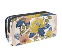 Eslifey Estuche para lápices, diseño de vaca blanca y negra y una botella de leche, gran capacidad, bolsa para lápices de papelería, Multicolor 3, 2.3x8.2x3.9in/6x21x10cm, Estuche de belleza