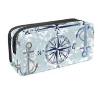 Eslifey Estuche para lápices, Love is The Anchor de gran capacidad, estuche para bolígrafos de papelería, Multicolor 8, 2.3x8.2x3.9in/6x21x10cm, Estuche de belleza