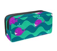 Eslifey Estuche para lápices, plumas de pavo real, gran capacidad, bolsa para bolígrafos de papelería, Multicolor 10, 2.3x8.2x3.9in/6x21x10cm, Estuche de belleza