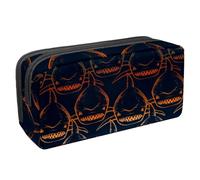 Eslifey Estuche para lápices, símbolos étnicos tribales antiguos, gran capacidad, bolsa para lápices de papelería, Multicolor 2, 2.3x8.2x3.9in/6x21x10cm, Estuche de belleza