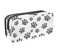 Eslifey Estuche para lápices, sombrero de Navidad con diseño de bastón de caramelo y corazón, gran capacidad, bolsa para lápices de papelería, Multicolor 10, 2.3x8.2x3.9in/6x21x10cm, Estuche de