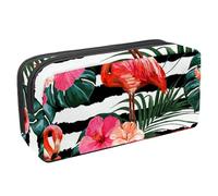 Eslifey Estuche para lápices, sombrero de Navidad con diseño de bastón de caramelo y corazón, gran capacidad, bolsa para lápices de papelería, Multicolor 9, 2.3x8.2x3.9in/6x21x10cm, Estuche de belleza