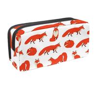 Eslifey Estuche para lápices, un restaurante tradicional japonés de gran capacidad, bolsa para lápices de papelería, Multicolor 6, 2.3x8.2x3.9in/6x21x10cm, Estuche de belleza