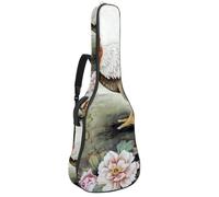 Eslifey Funda para guitarra acústica Day of The Dead Horse con correa de hombro ajustable, funda para guitarra de 40 41 42 pulgadas, Color 10, 42.9x16.9x4.7 in
