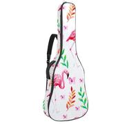 Eslifey Funda para guitarra acústica, diseño de calavera tribal india, correa ajustable para el hombro, funda para guitarra de 40, 41, 42 pulgadas, Multicolor 3, 42.9x16.9x4.7 in, Organizador de