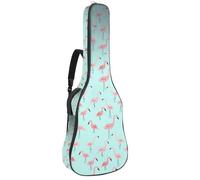Eslifey Funda para guitarra acústica, diseño vintage de mapa del mundo con correa ajustable para el hombro, funda para guitarra de 40, 41, 42 pulgadas, Multicolor 6, 42.9x16.9x4.7 in, Organizador de