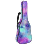 Eslifey Funda para guitarra acústica, leyendas de mitos chinos, dragón, rojo, azul marino, correa ajustable para el hombro, funda para guitarra, funda para concierto de 40, 41, 42 pulgadas, Multicolor
