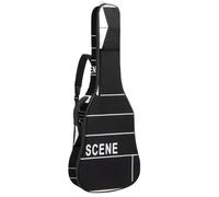 Eslifey Funda para guitarra acústica Monte Fuji Yokohama con correa de hombro ajustable, funda para guitarra de 40 41 42 pulgadas, color 4, 42.9x16.9x4.7 in