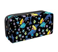 Eslifey Kendo Japan Navy - Estuche para lápices de gran capacidad, estuche para bolígrafos de papelería, Multicolor 6, 2.3x8.2x3.9in/6x21x10cm, Estuche de belleza