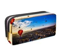 Eslifey Vincent - Estuche para lápices, diseño de lirios de pintura de gran capacidad, Multicolor 7, 2.3x8.2x3.9in/6x21x10cm, Estuche de belleza
