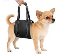 Eslinga canina para extremidades traseras - Ayuda ajustable y reflectante al pasear mascotas - Arnés de soporte con cabestrillo para perros mayores,para Asistencia de Movilidad durante los Paseos al A