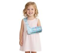 Eslinga de brazo infantil - Estabilizador de apoyo para lesiones de muñeca/codo/hombro, ajuste sin costuras para manos izquierda y derecha (Love, S)