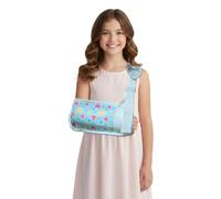 Eslinga de brazo infantil - Estabilizador de apoyo para lesiones de muñeca/codo/hombro, ajuste sin costuras para manos izquierda y derecha (Love, L)