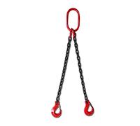 Eslinga de cadena, Eslinga de cadena, 11Ton-30Tonx1- Cuatro patas Elevador de cadena de 4 garras for elevador de tambor Abrazadera Cubo Barril Tanque de aceite Lata Eslinga de cadena(28TONX2M-01)