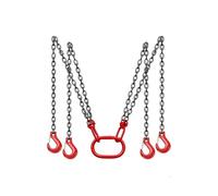 Eslinga de Cadena for elevación de contenedores de 4 Patas, con herrajes de Aparejo Personalizados, G80, de 45 y 40 pies(2T1M)