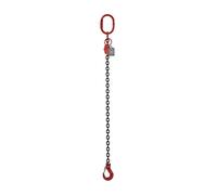 Eslinga de cadena GK8, carga máx. 3150 kg, grosor de la cadena 10 mm, longitud útil 1 m, 1 ramal, a partir de 2 unid.