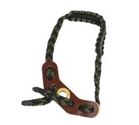 Eslinga de Muñeca con de Tiro con de Cordón Trenzado Ajustable para Caza con Compuesto, Diseño de Cordón Duradero para un Fácil Agarre, Ideal para Entusiastas del Aire
