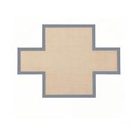 Eslinga de silicona antiadherente herramienta de transferencia de masa reutilizable, bandeja de pan, alfombrilla segura para horno para levantamiento y prueba de masa madre marrón gris (27 x 37 cm)