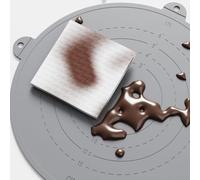 Eslinga de silicona resistente al calor para horno holandés, alfombrilla de pan de mango largo para evitar quemaduras y proporcionar un manejo estable del pan de masa madre (gris, 8 pulgadas)