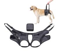 Eslinga de soporte para perros, arnés de soporte para perros para patas traseras - Arnés de soporte para perros con eslinga, ayudante de escalera ajustable para perros - Cinturón de asistencia para re