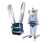 Eslinga de transferencia, Arnés para traslados, Diseño de soporte de cuatro puntos, para personas mayores y obesas(Large)